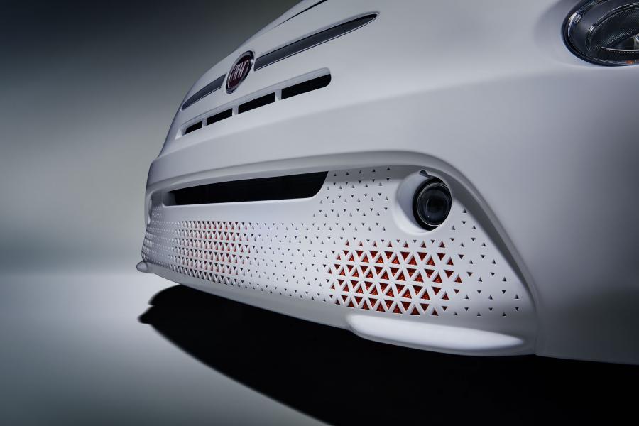 Детали экстерьера Fiat 500e Concept by Harman (FF) 2019 года  (фото 5 из 10)